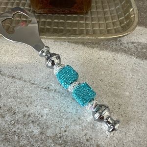 Custom Bottle Opener Beaded Bling